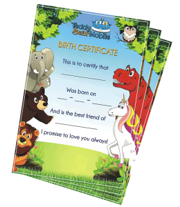 Teddy Bear Mobile Birth Certificates